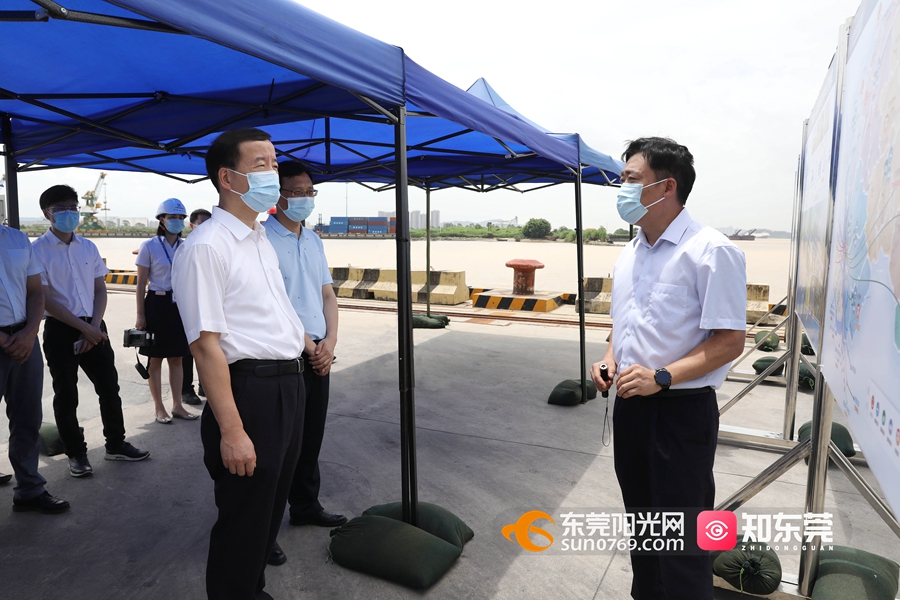 市委书记肖亚非赴东莞港务集团调研：全力支持东莞港做大做强